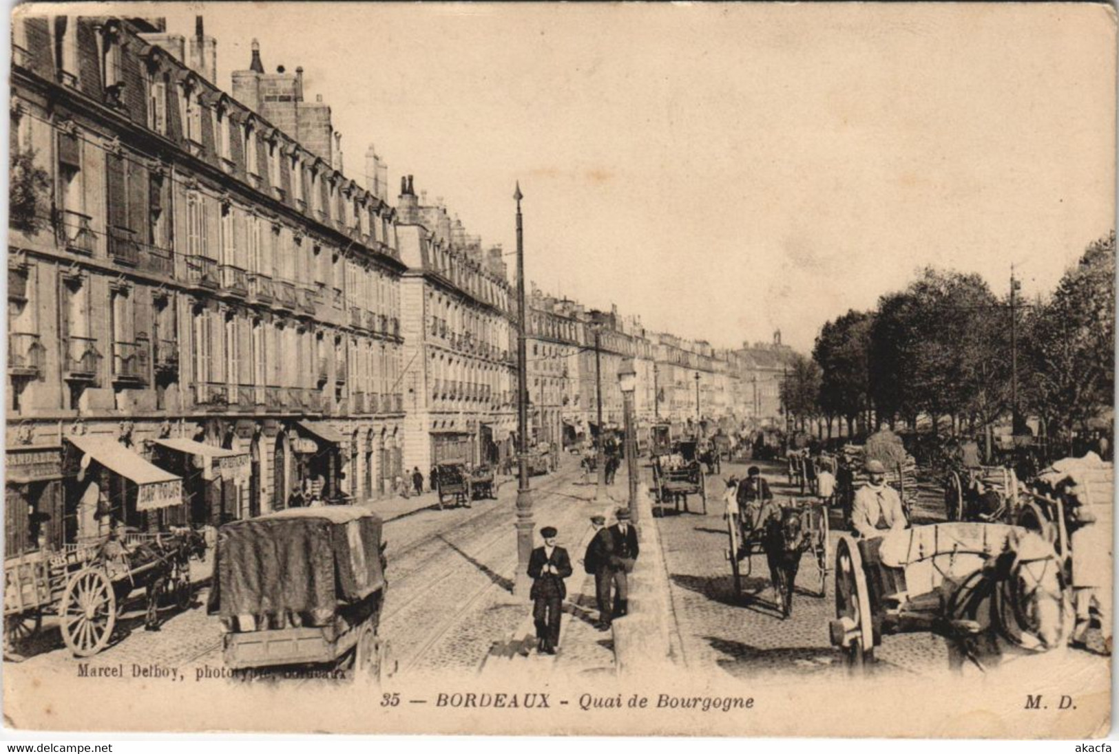 CPA BORDEAUX-Quai de Bourgogne (28059)