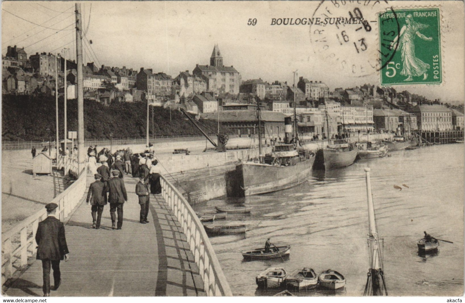 CPA BOULOGNE-sur-MER (129902)