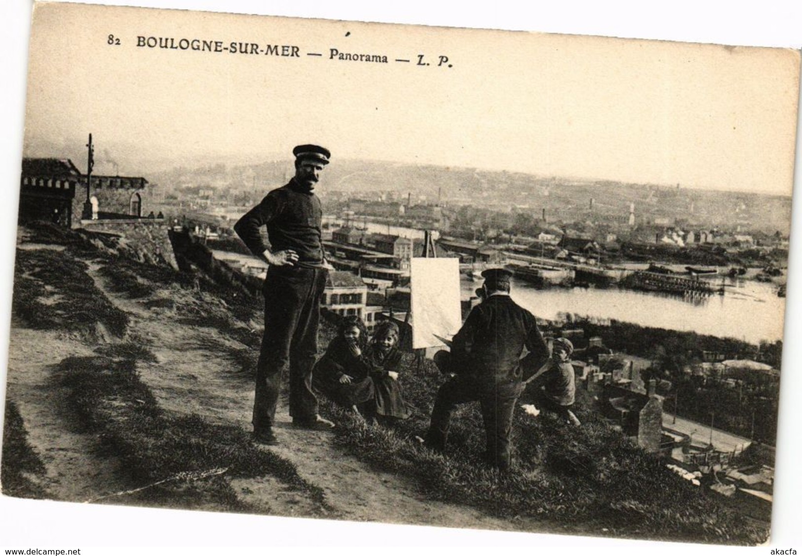 CPA BOULOGNE-sur-MER - Panorama (196489)