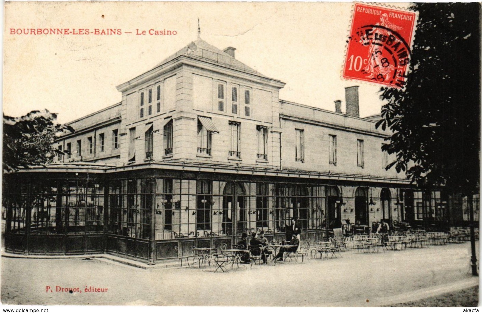 CPA BOURBONNE-les-BAINS - Le Casino (277286)