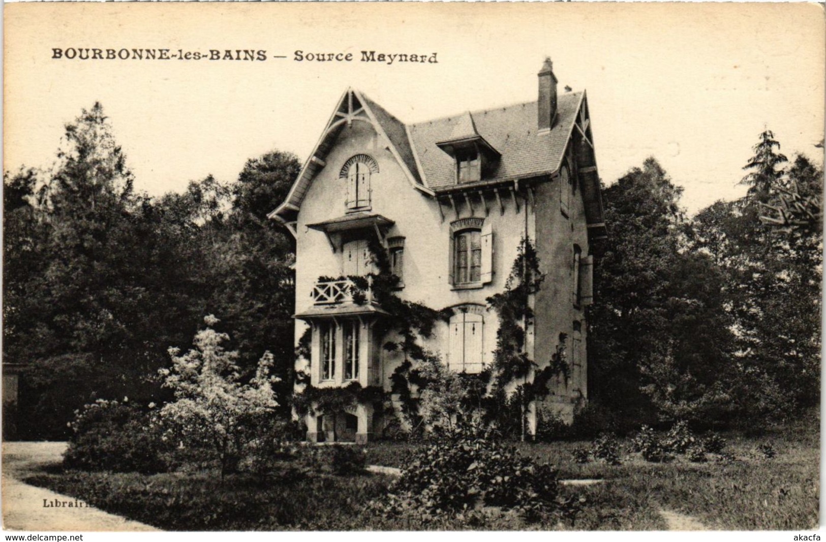 CPA BOURBONNE-les-BAINS - Source Maynard (994993)