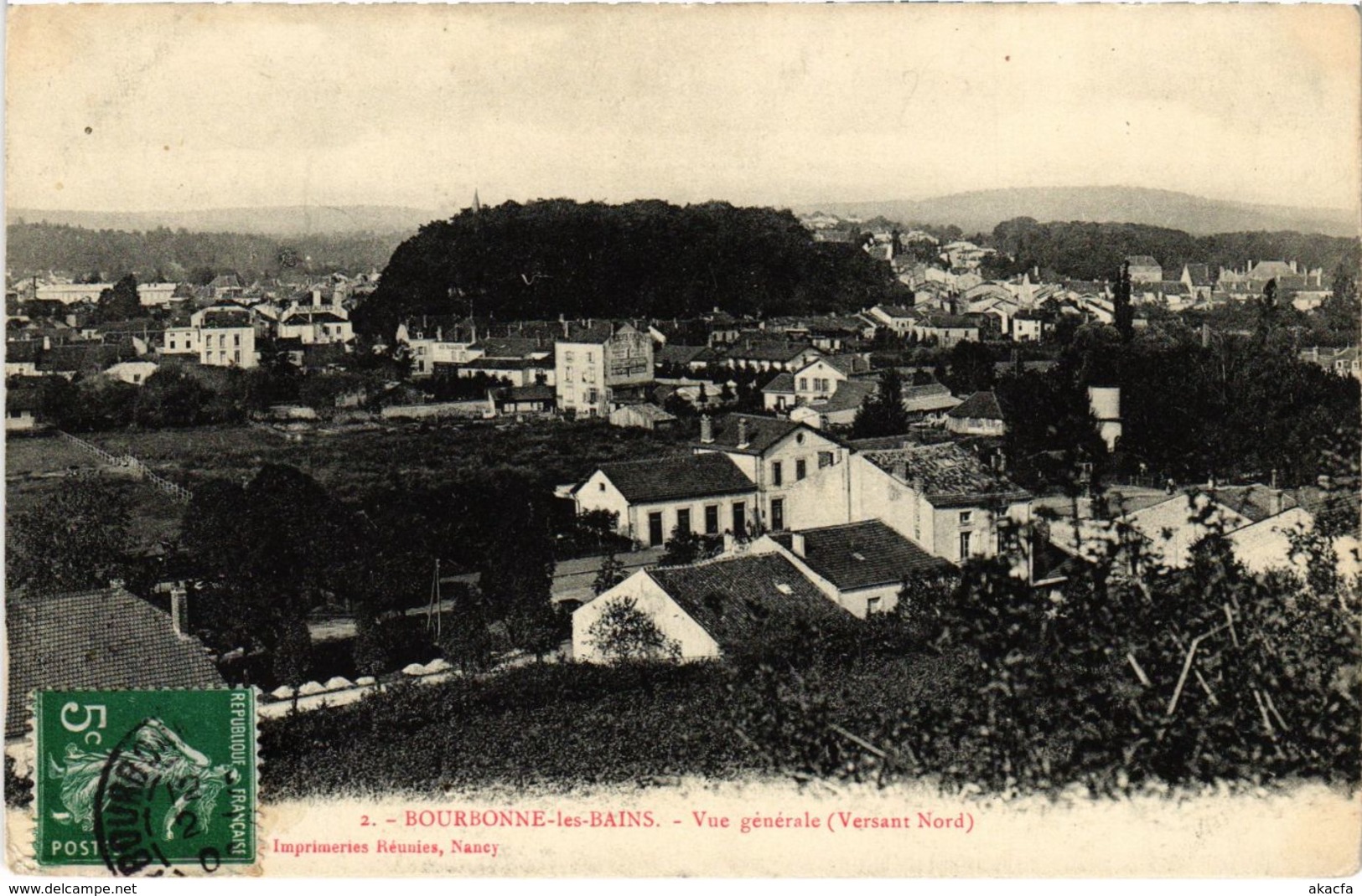 CPA BOURBONNE-les-BAINS - Vue générale (995026)