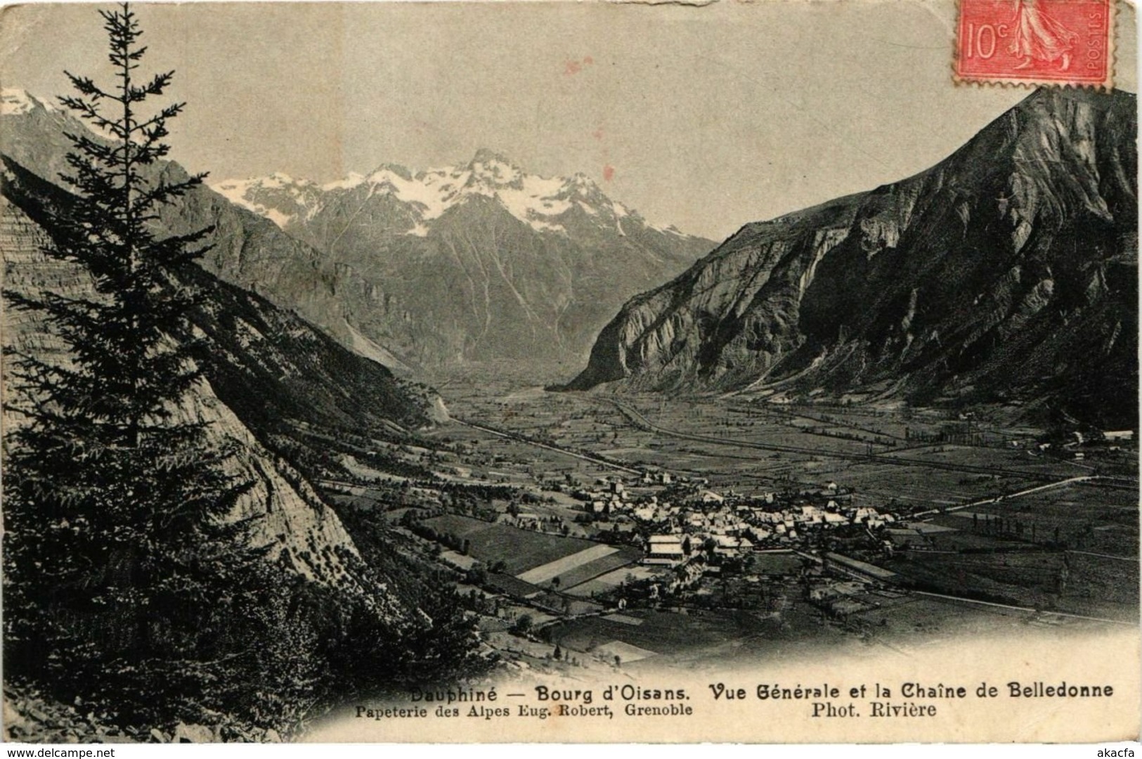 CPA BOURG d'OISANS - Vue générale (272562)