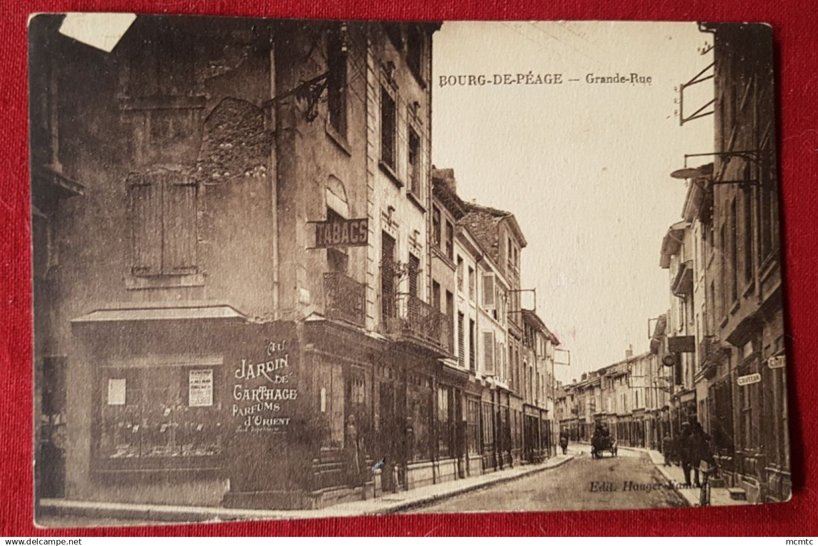 CPA -  Bourg-de-Péage - Grande rue