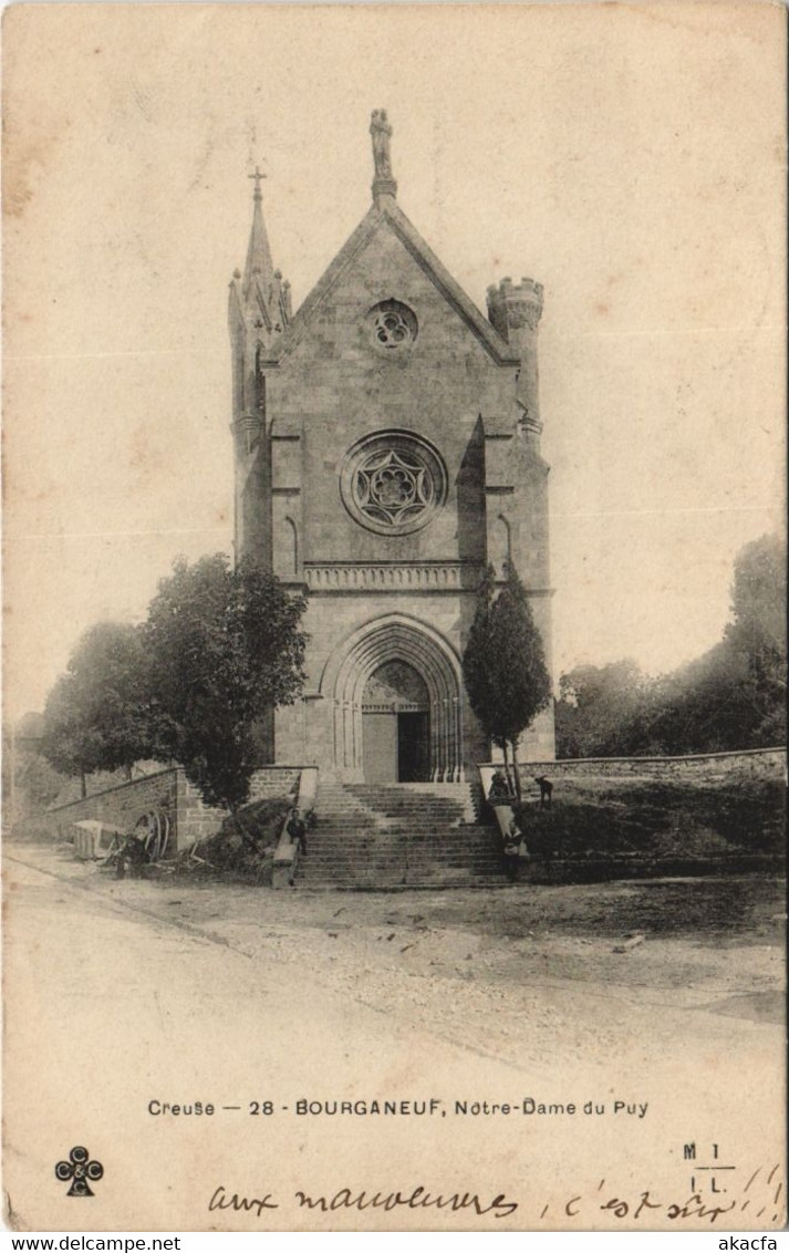 CPA BOURGANEUF Notre-Dame du Puy (121775)