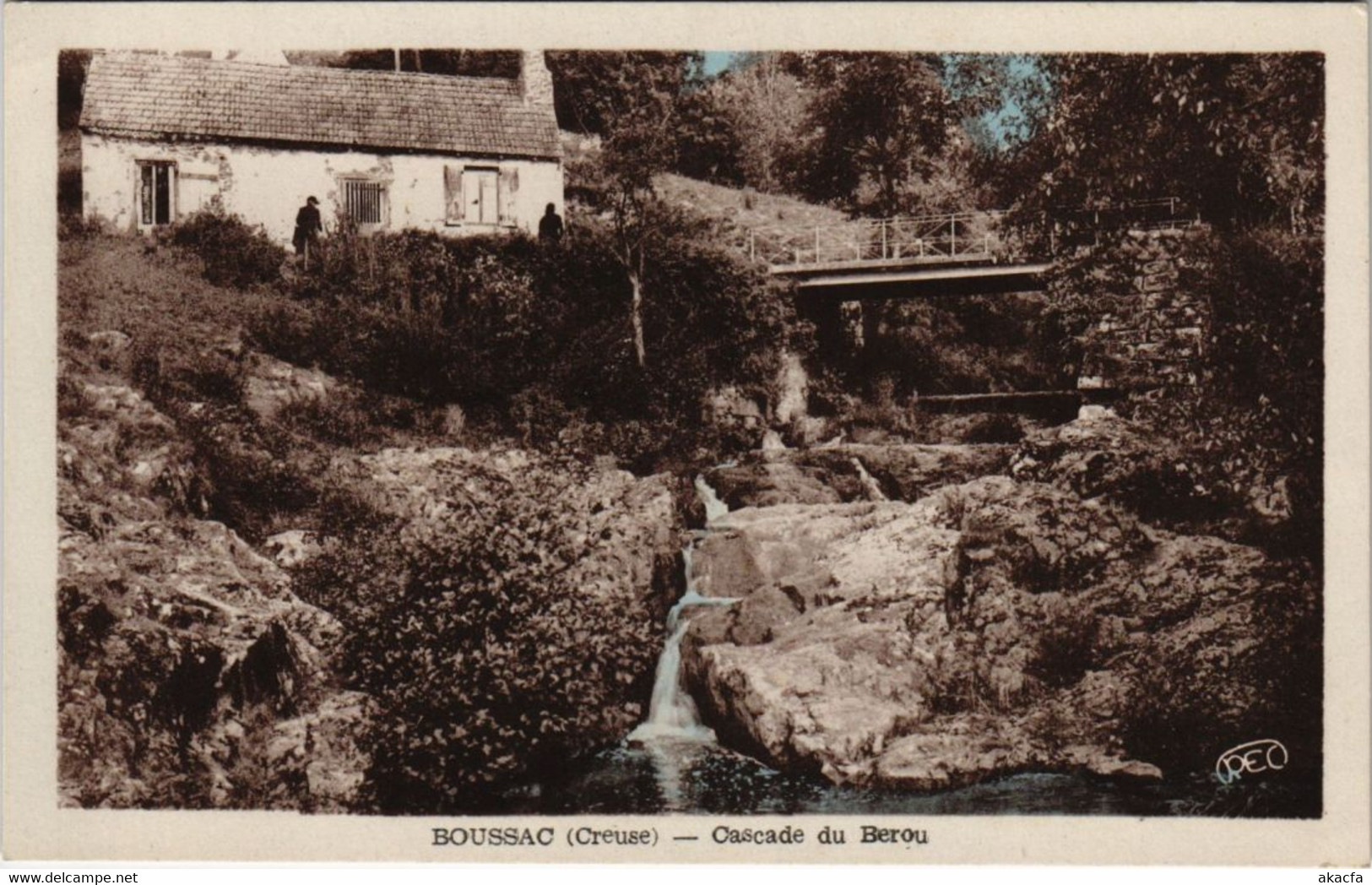 CPA Boussac Cascade du Berou FRANCE (1050641)