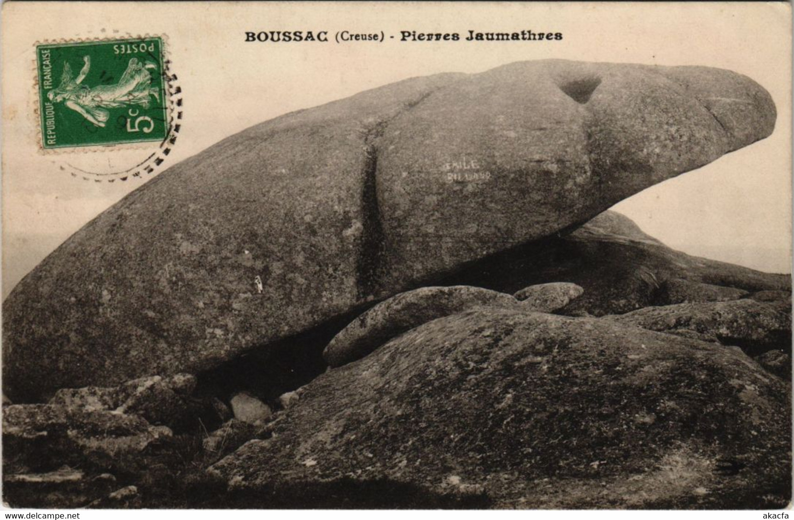 CPA Boussac Pierres Jaumathres FRANCE (1050648)