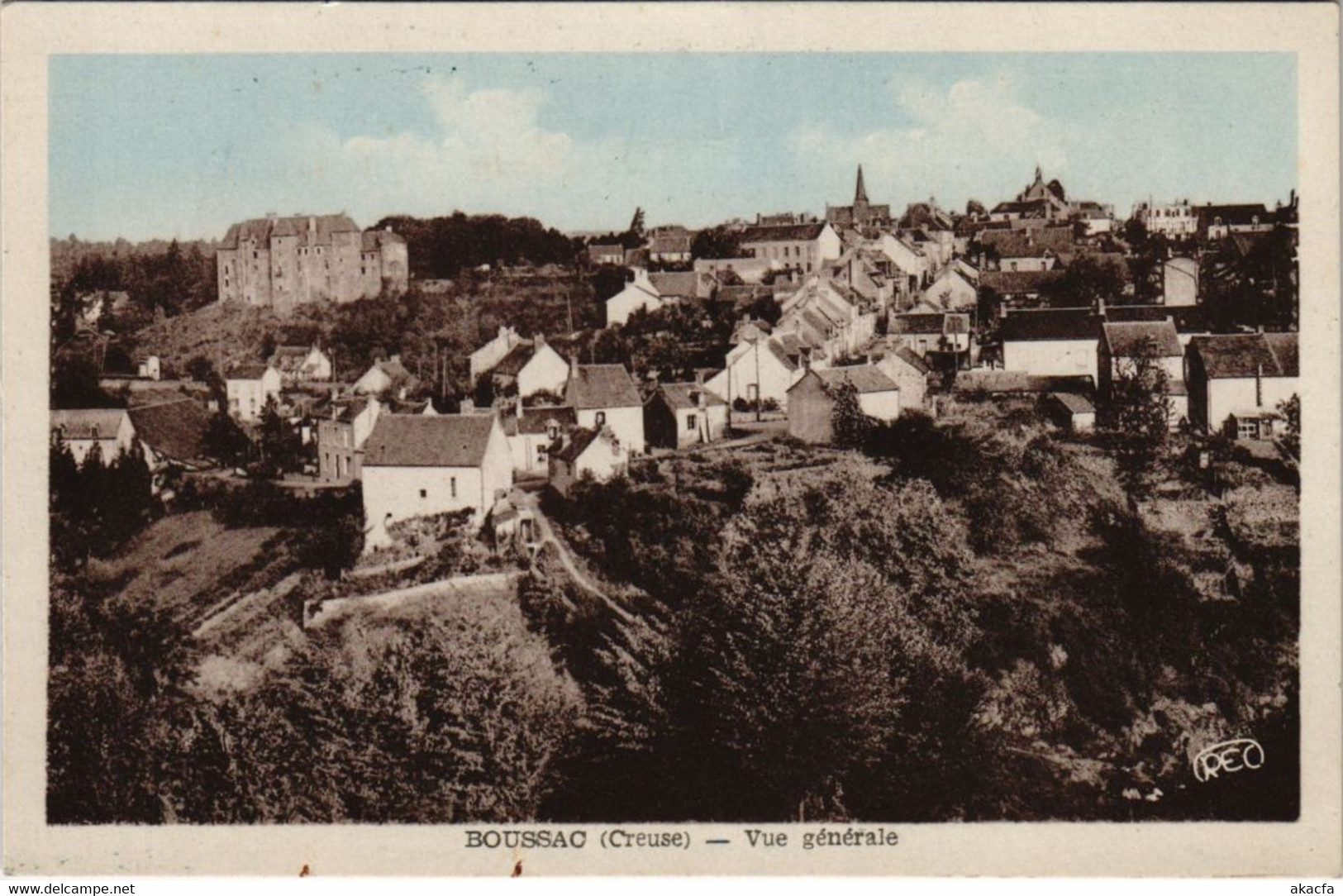 CPA Boussac Vue Generale FRANCE (1050642)