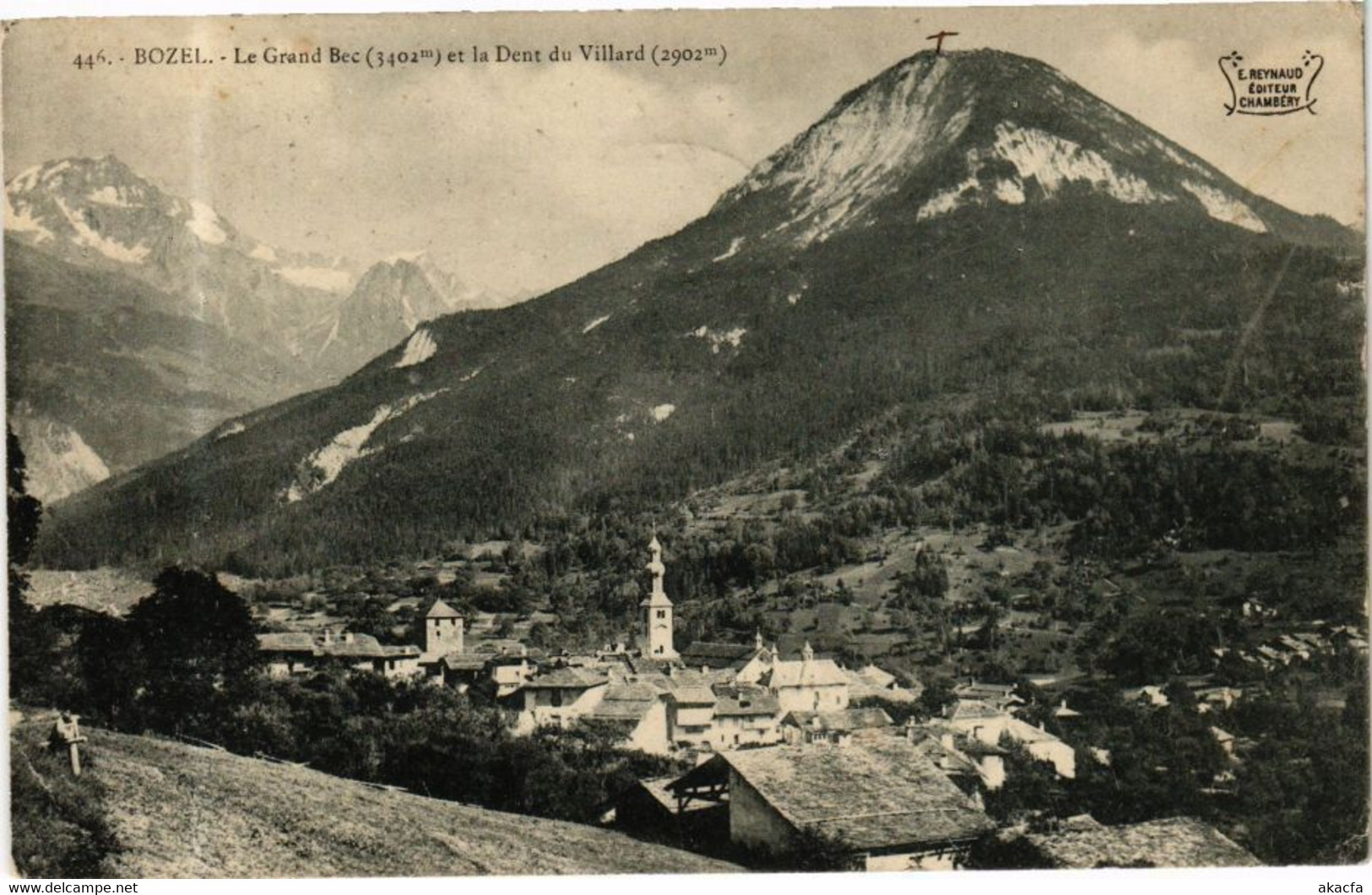 CPA BOZEL - Le Grand Bec et la Dent du Villard (252064)