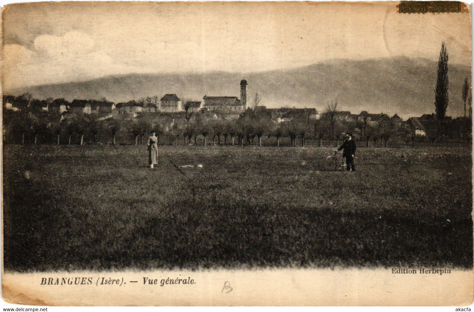 CPA BRANGUES - Vue générale (433689)