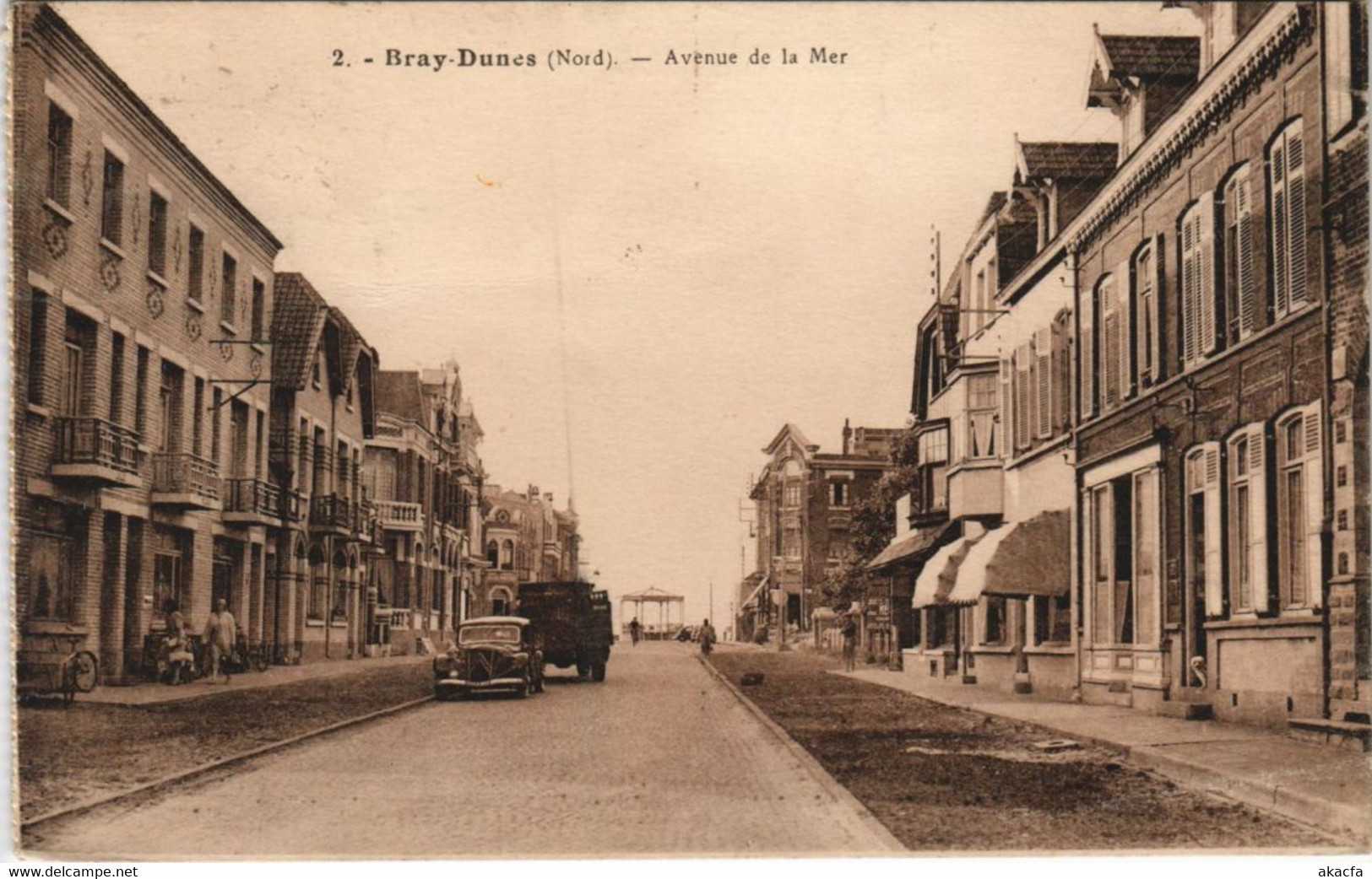 CPA BRAY-DUNES - Avenue de la Mer (127010)