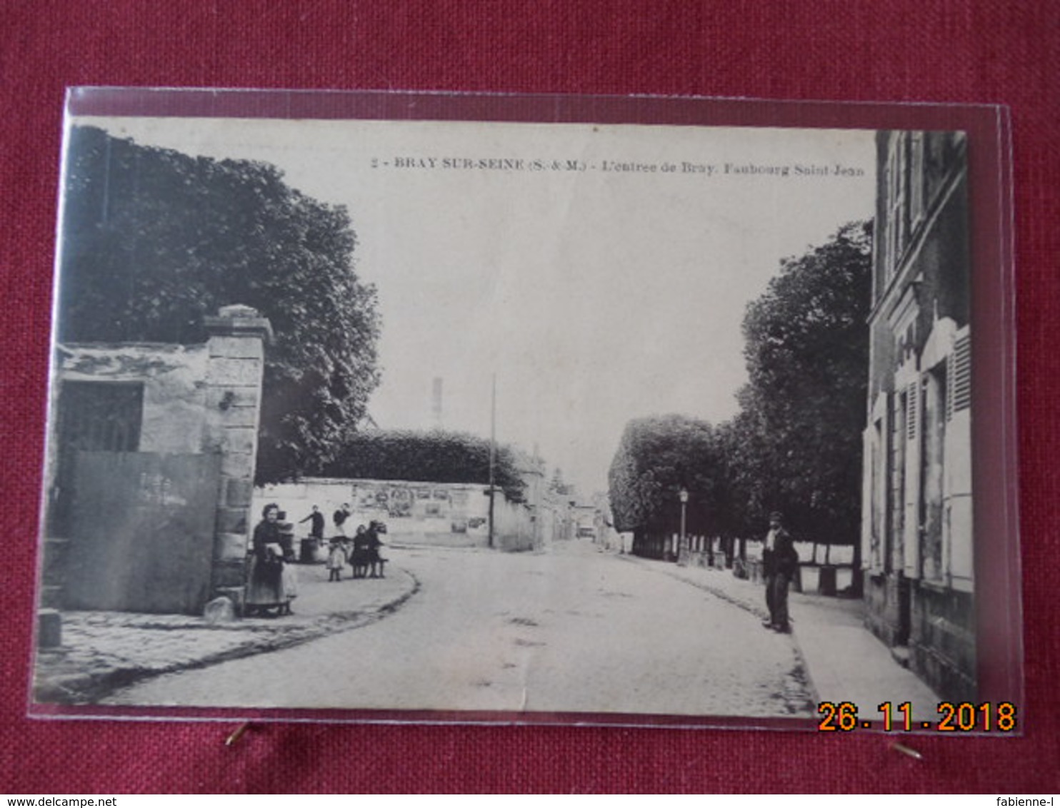 CPA - Bray-sur-Seine - L'Entrée de Bray - Faubourg Saint-Jean