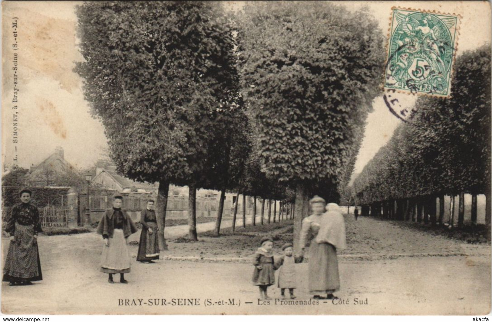 CPA BRAY-sur-SEINE - Les Promenades - Cote Sud (120325)