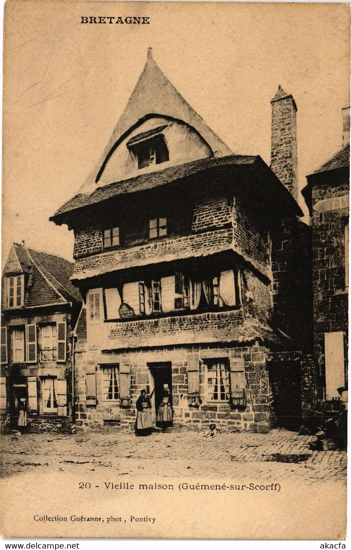 CPA Bretagne - Vieille maison (GUEMENE-sur-Scorff) (205788)