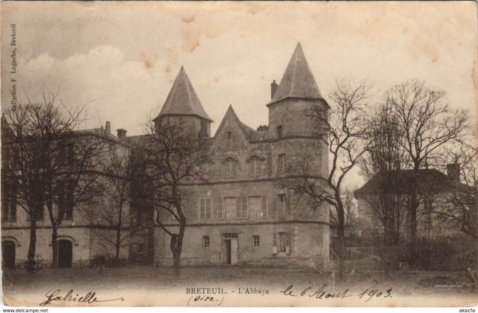 CPA BRETEUIL - L'Abbaye (130536)