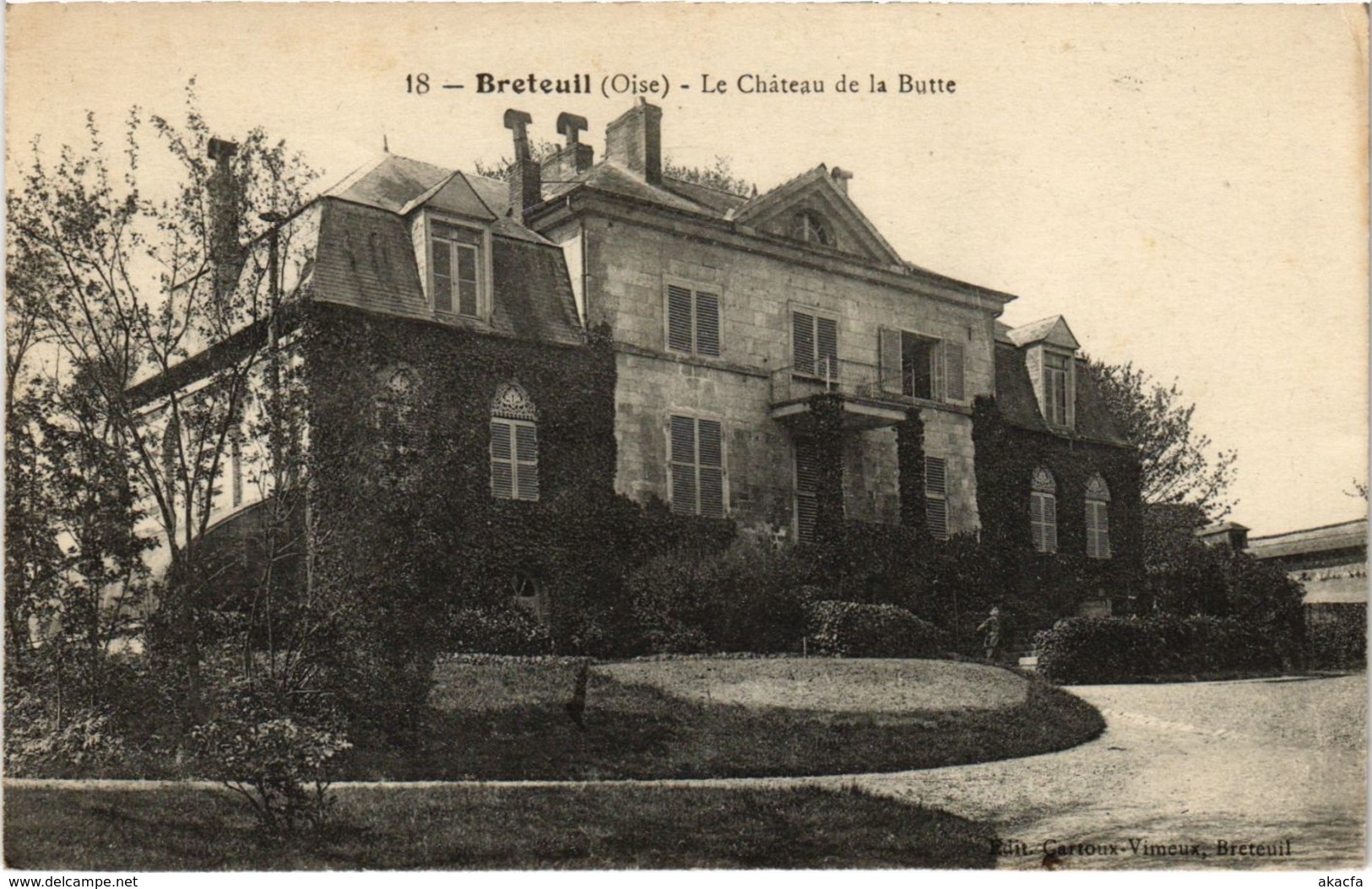 CPA Breteuil - Le Chateau de la Butte (1032490)