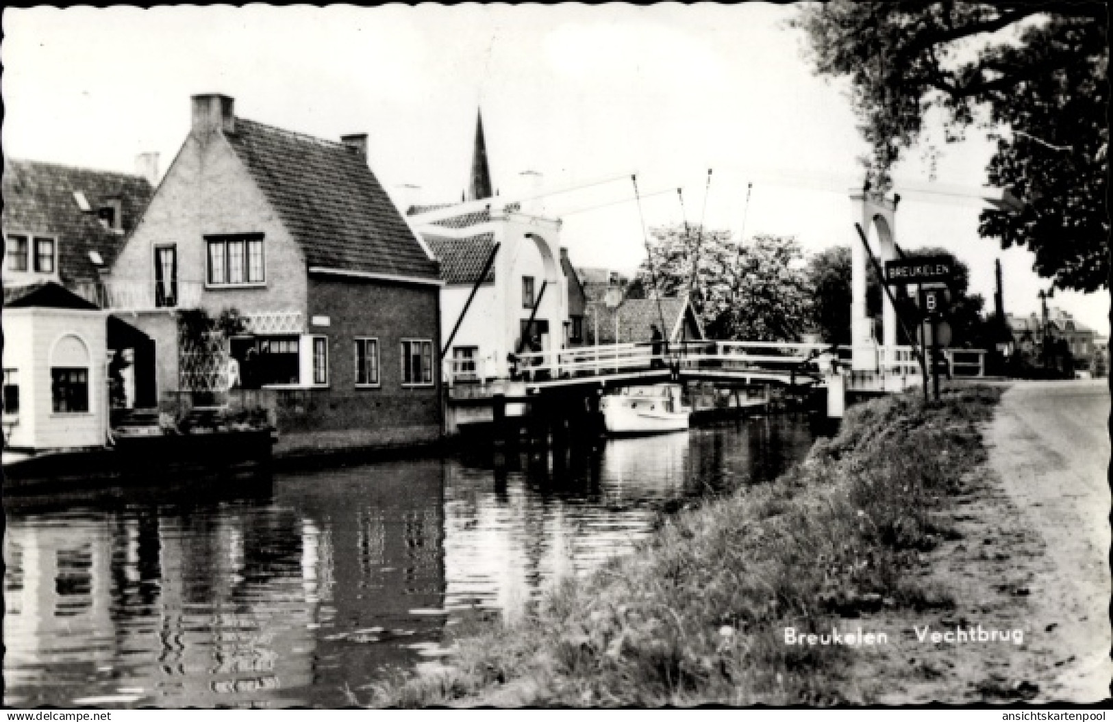 CPA Breukelen Stichtse Vecht Utrecht Niederlande, Vechtbrug