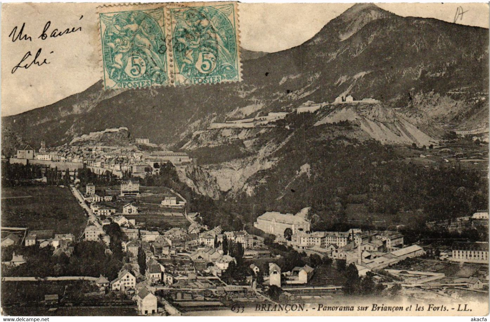 CPA BRIANCON - Panorama sur BRIANCON et les Forts (453706)