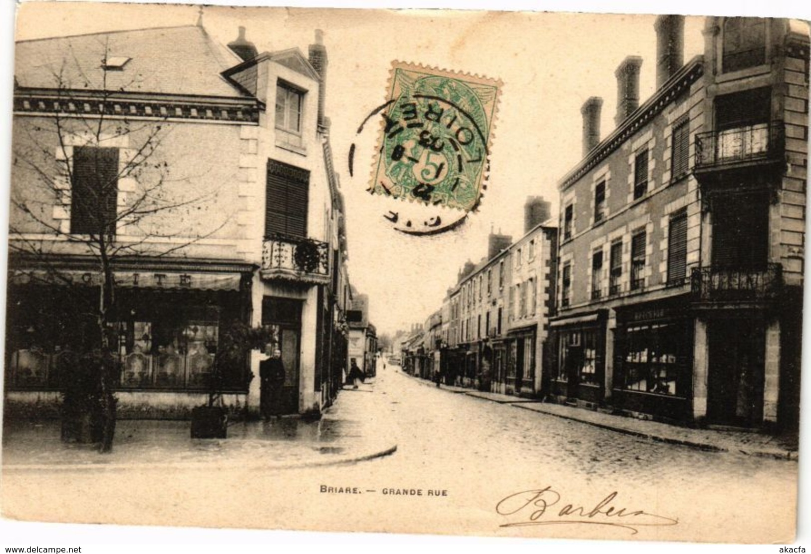 CPA BRIARE-Grande Rue (264436)