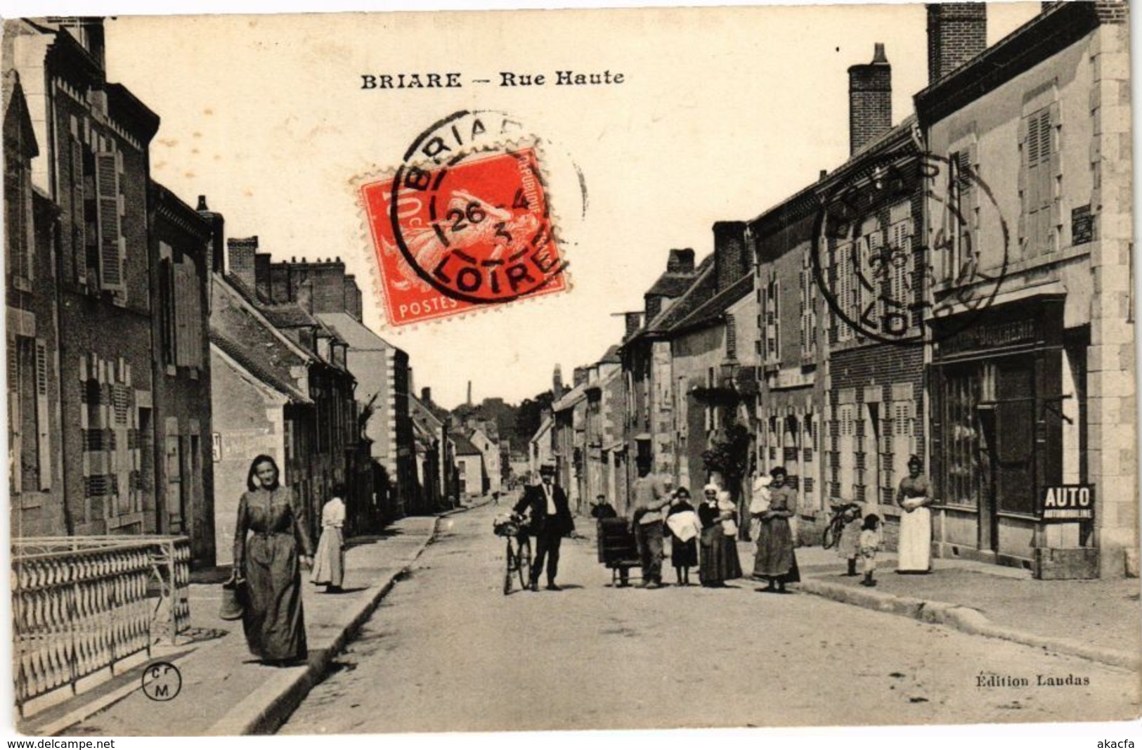 CPA BRIARE-Rue Haute (264433)