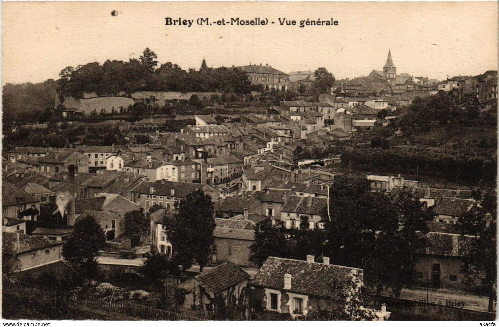 CPA Briey - Vue Generale (386477)