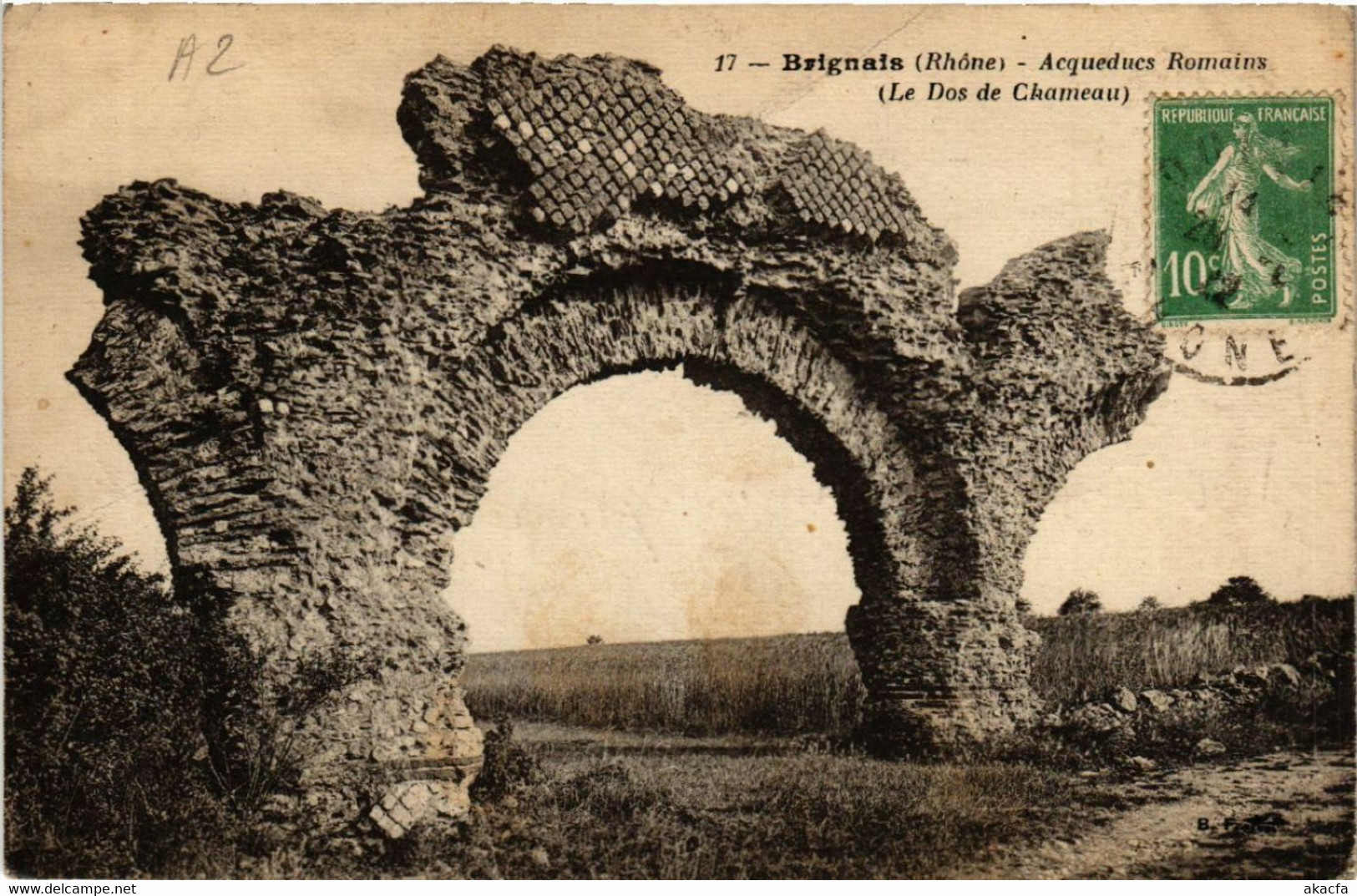 CPA BRIGNAIS Aqueducs Romains (444140)