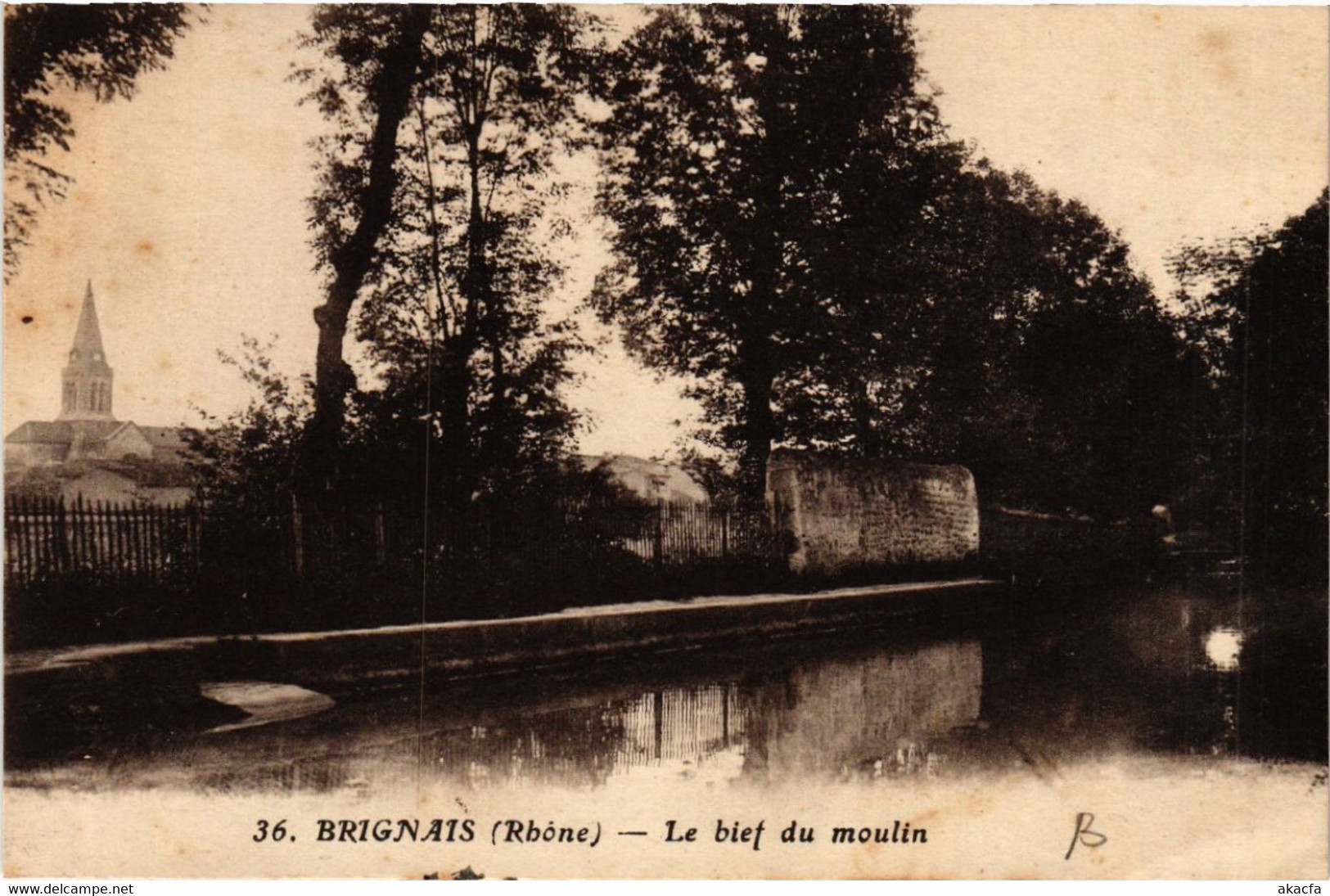 CPA BRIGNAIS Le bief du moulin (444131)