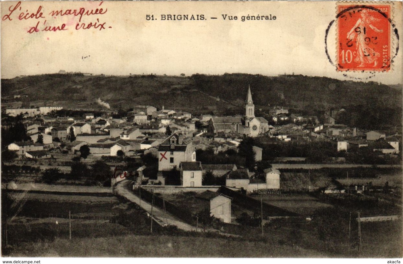 CPA Brignais - Vue Generale (1036547)