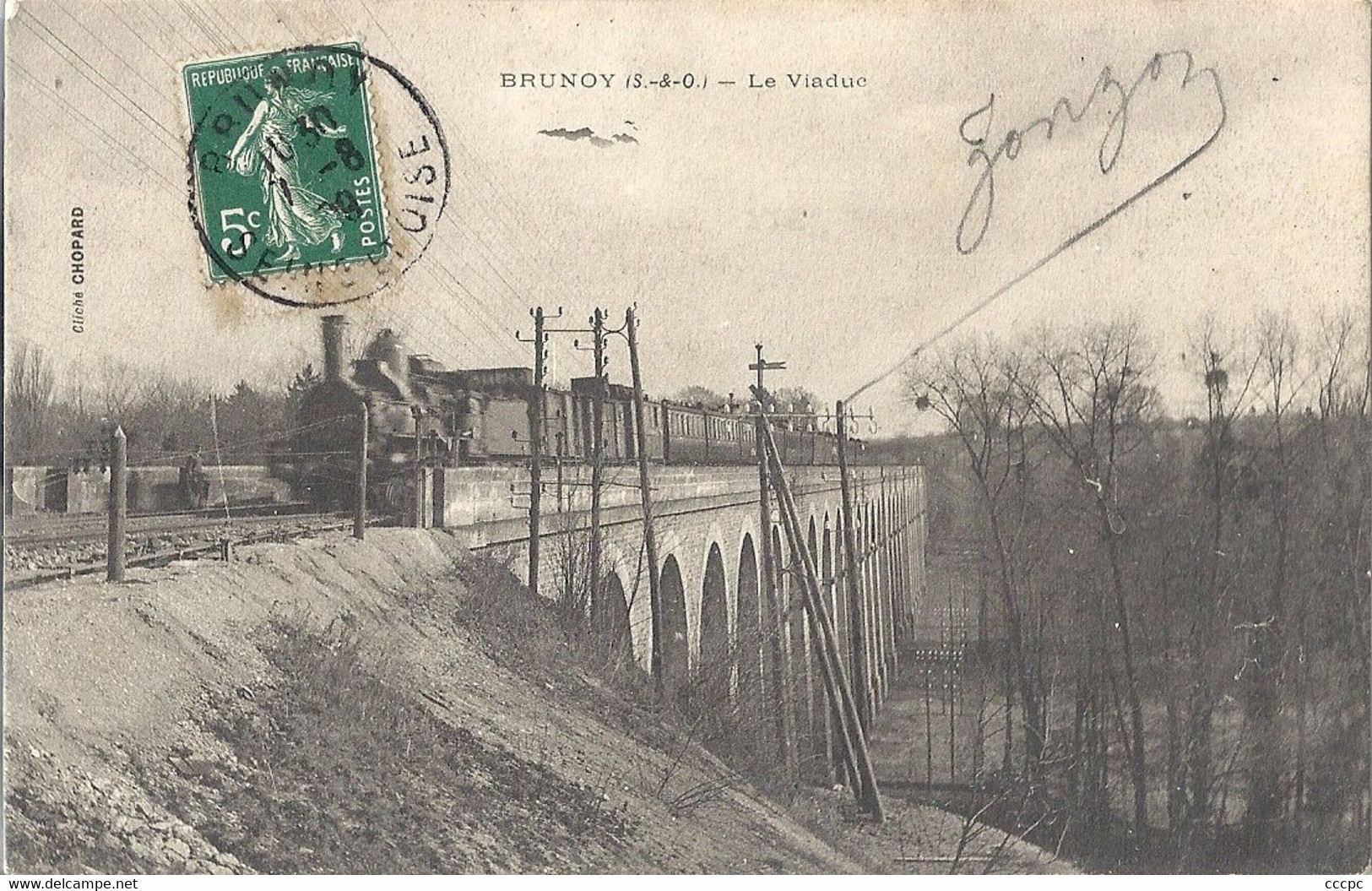 CPA Brunoy Le Viaduc