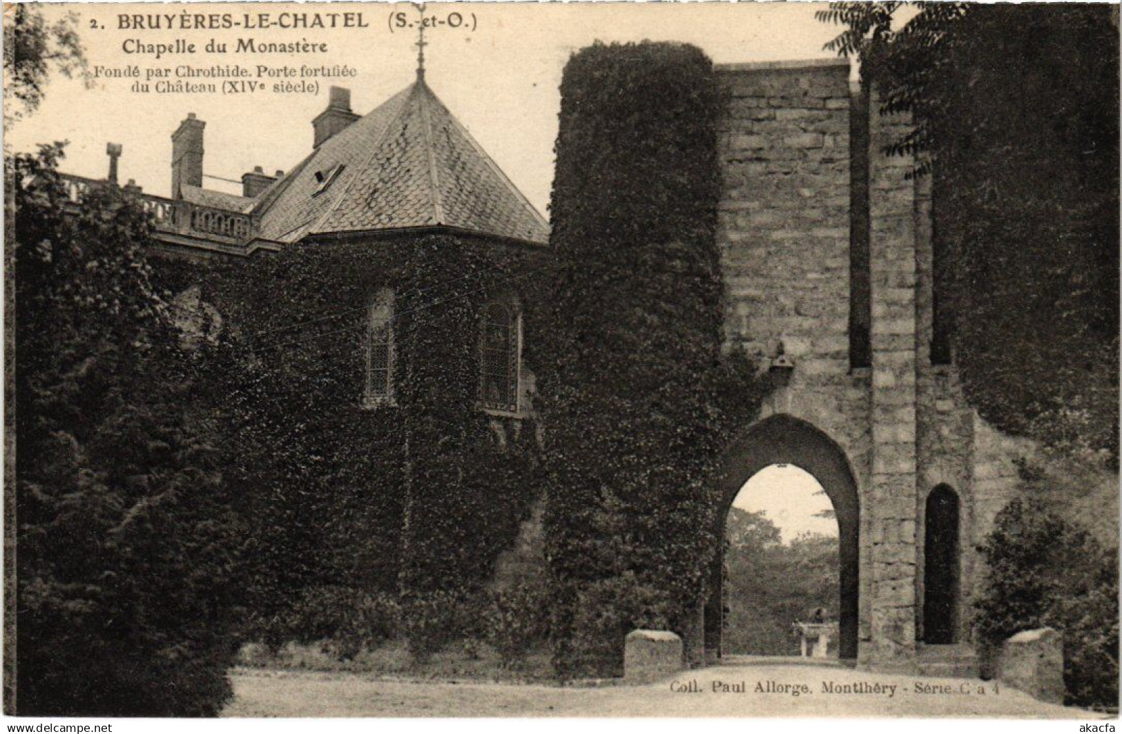 CPA Bruyeres le Chatel Chapelle du Monastere (1349757)