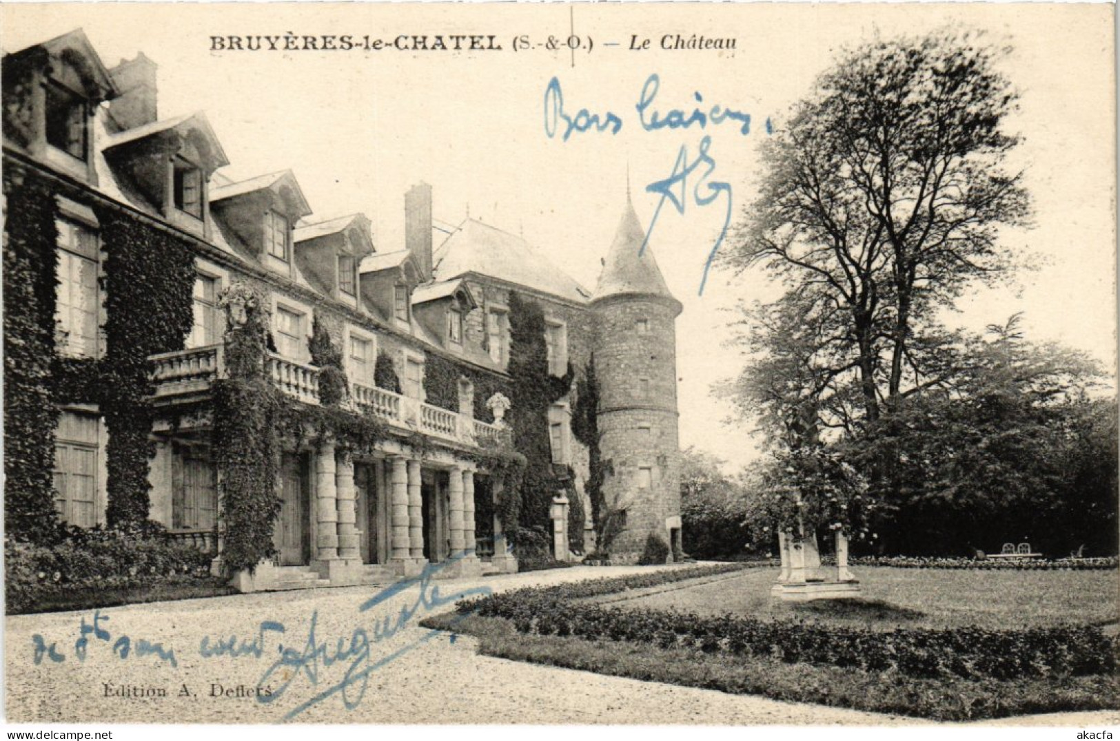 CPA BRUYERES-le-CHATEL Le Chateau (1354343)