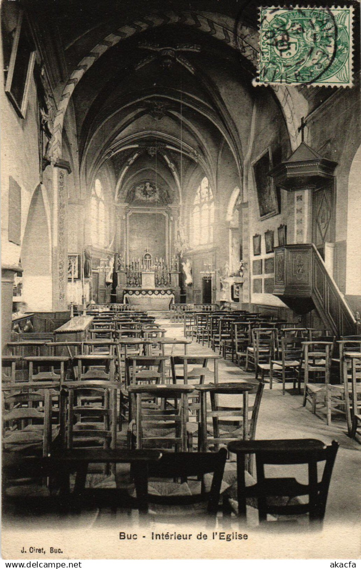 CPA BUC Interieur de l'Eglise (1384578)