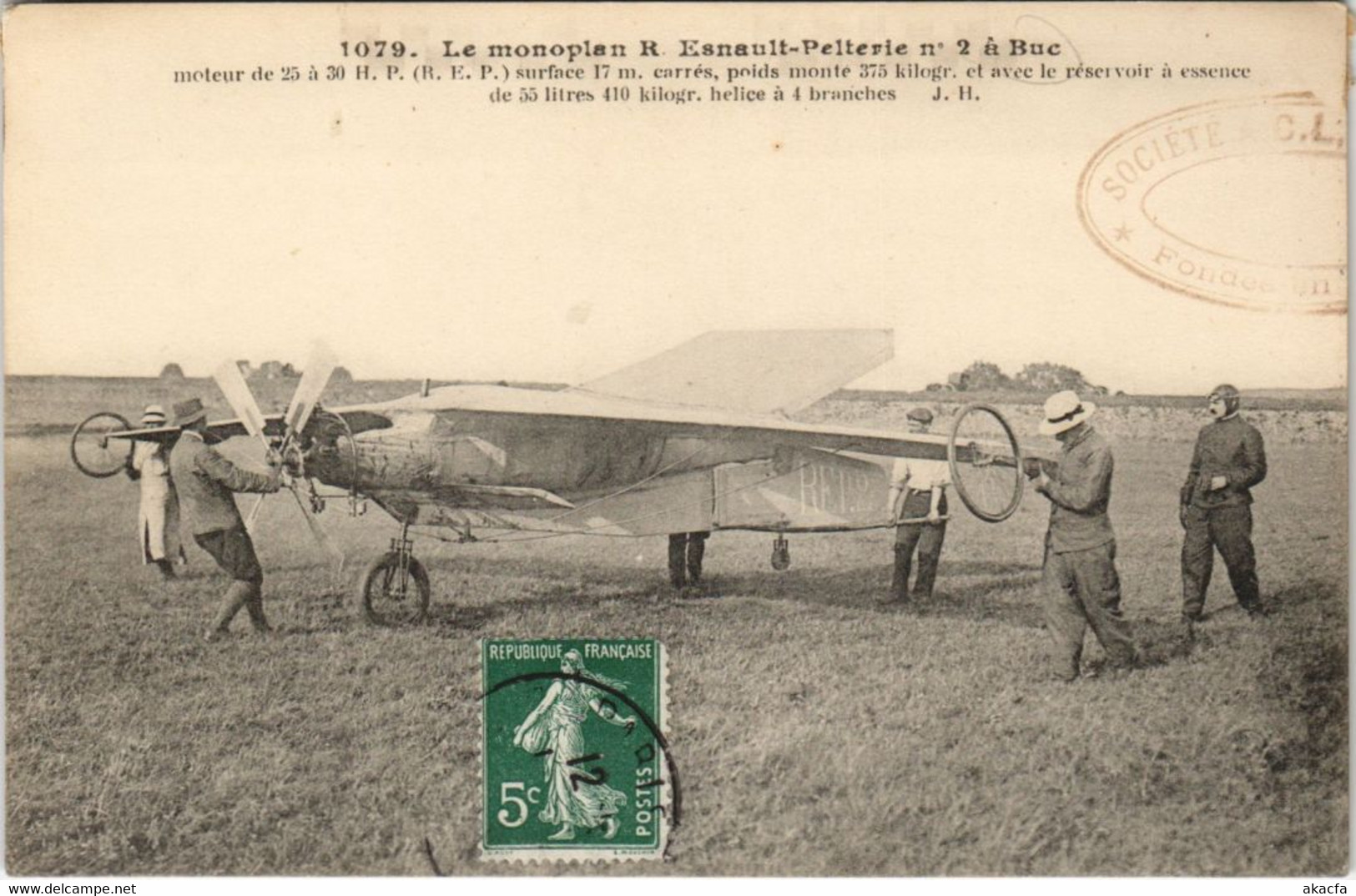 CPA BUC Monoplan E. Esnault-Pelterie AVIATION (809894)