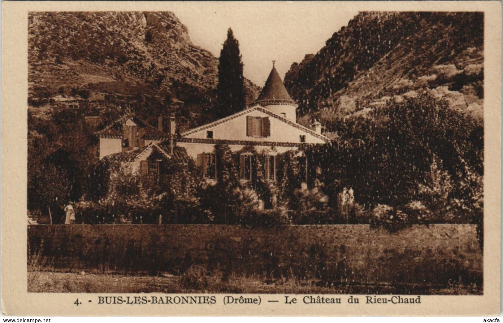 CPA Buis les Baronnies Chateau du Rieu Chand FRANCE (1092627)