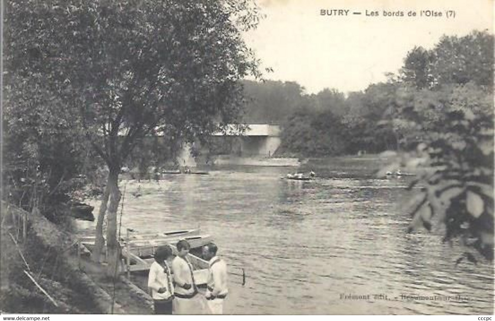 CPA Butry Les Bords de L'Oise