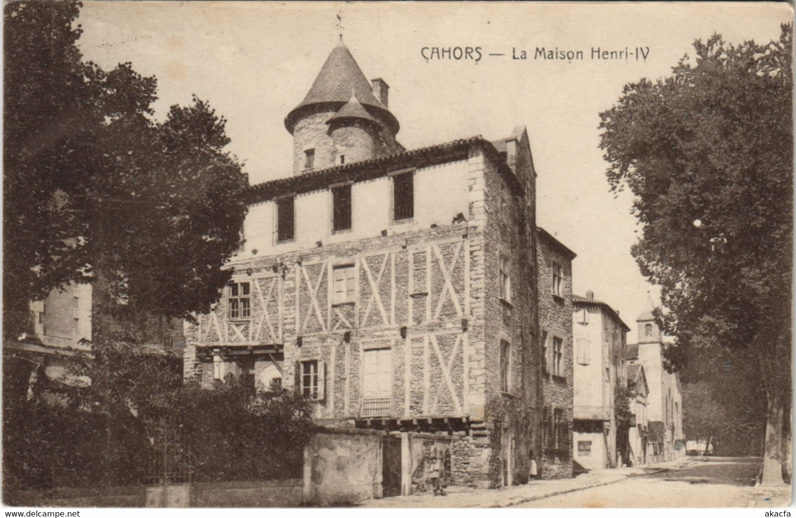 CPA CAHORS - La Maison Henri IV (122927)