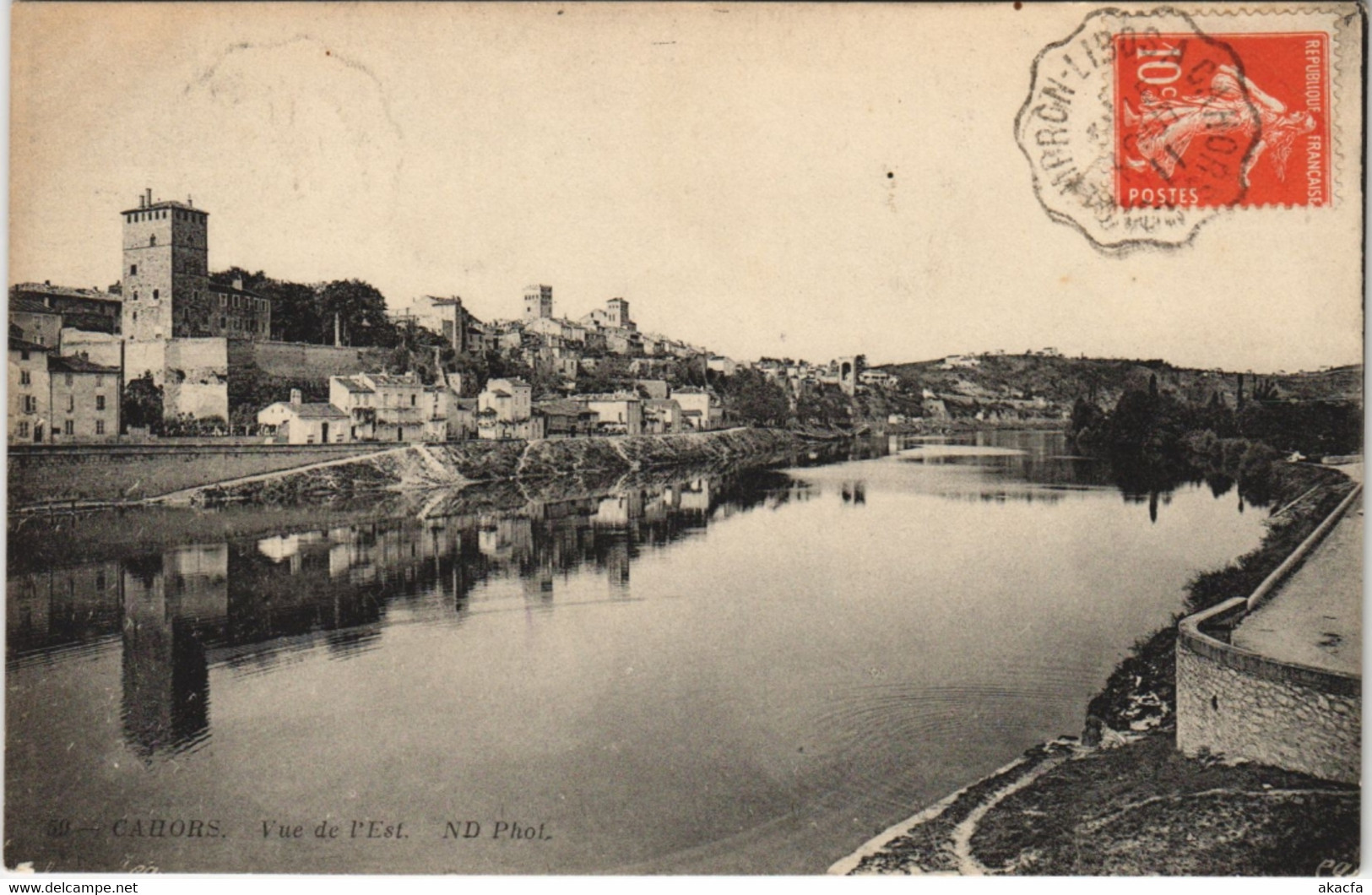 CPA CAHORS - Vue de l'Est (122934)