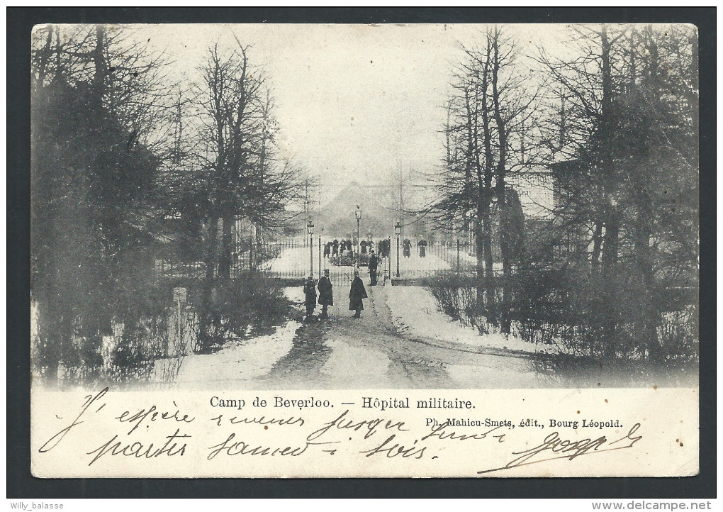 CPA - CAMP DE BEVERLOO - Leopoldsburg - Hôpital Militaire  //