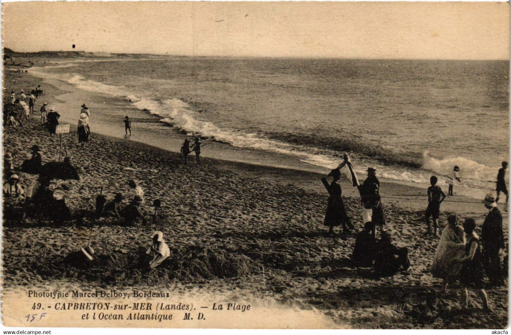 CPA CAPBRETON - CAPBRETON-sur-MER - La Plage et l'Ocean Atlantique (776715)