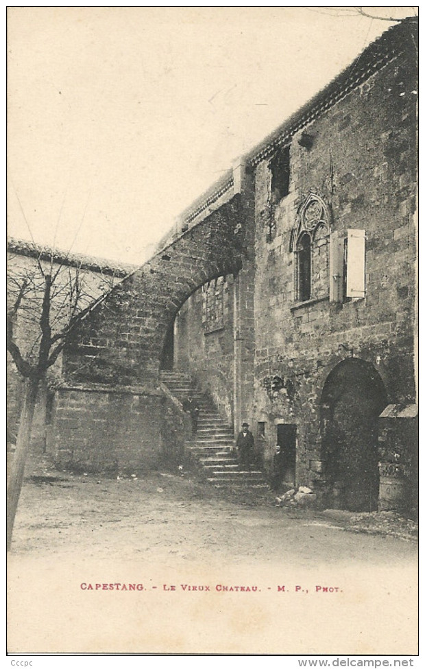 CPA Capestang Le vieux Château