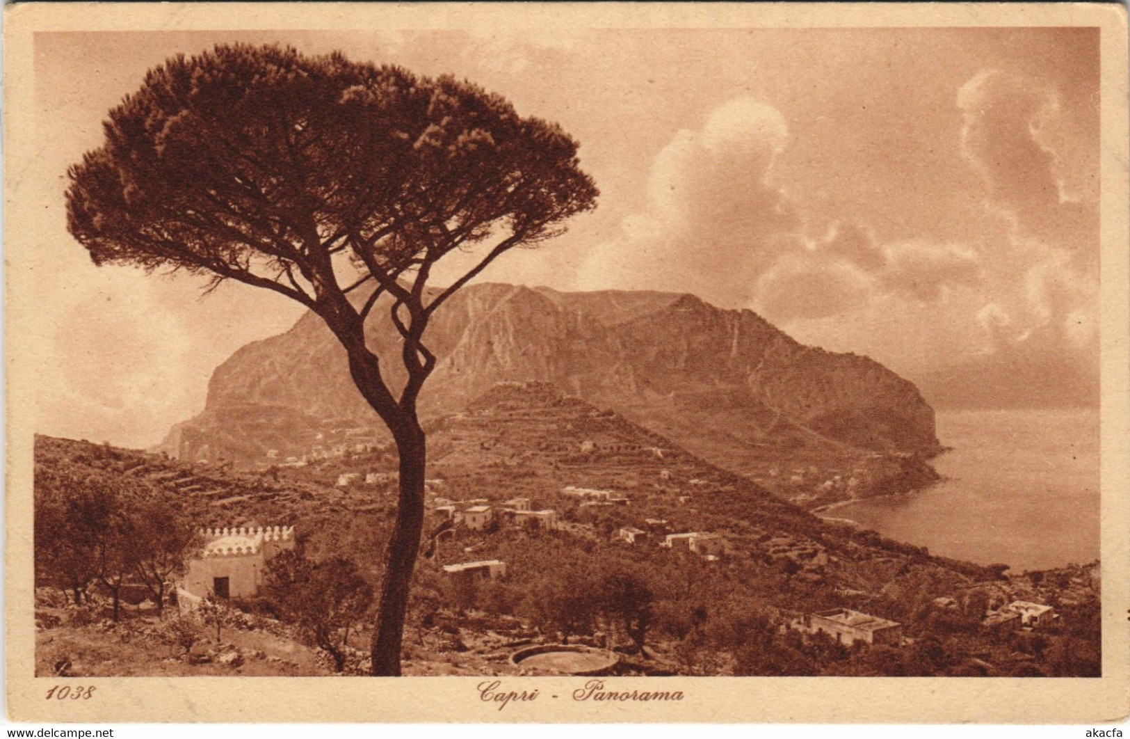 CPA Capri Panorama CAMPANIA ITALY (809374)