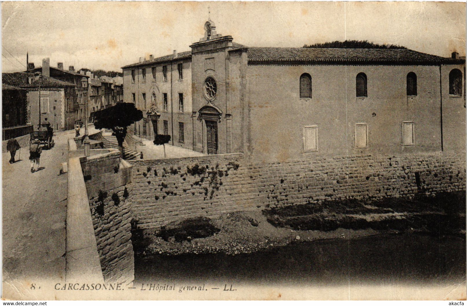 CPA Carcassonne L'Hopital general FRANCE (1012921)