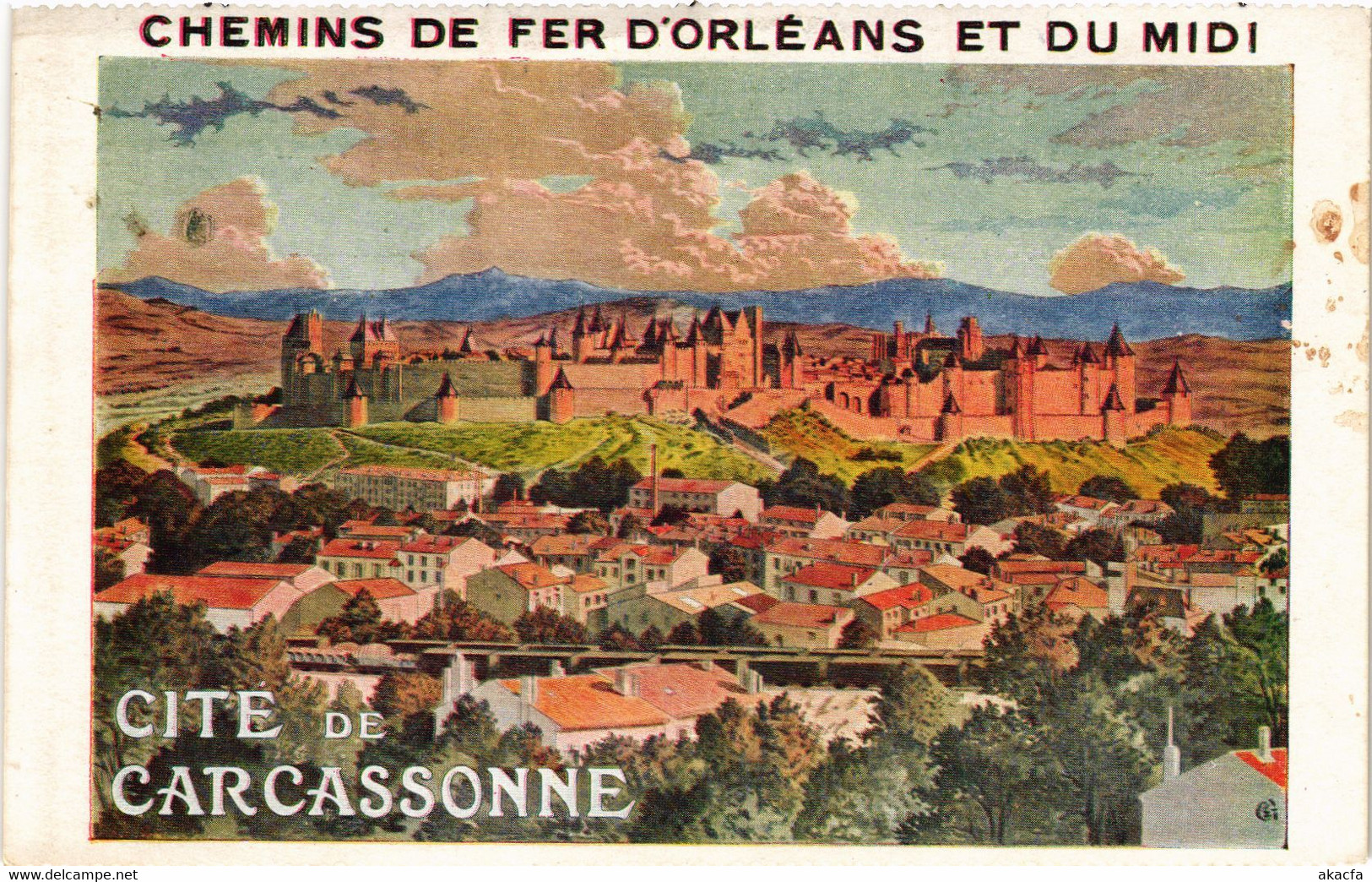 CPA Carcassonne Souvenir FRANCE (1012760)