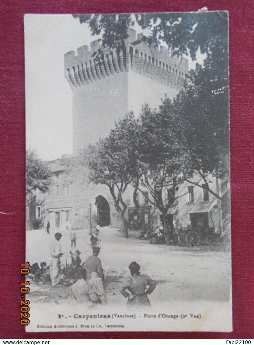 CPA - Carpentras - Porte d'Orange