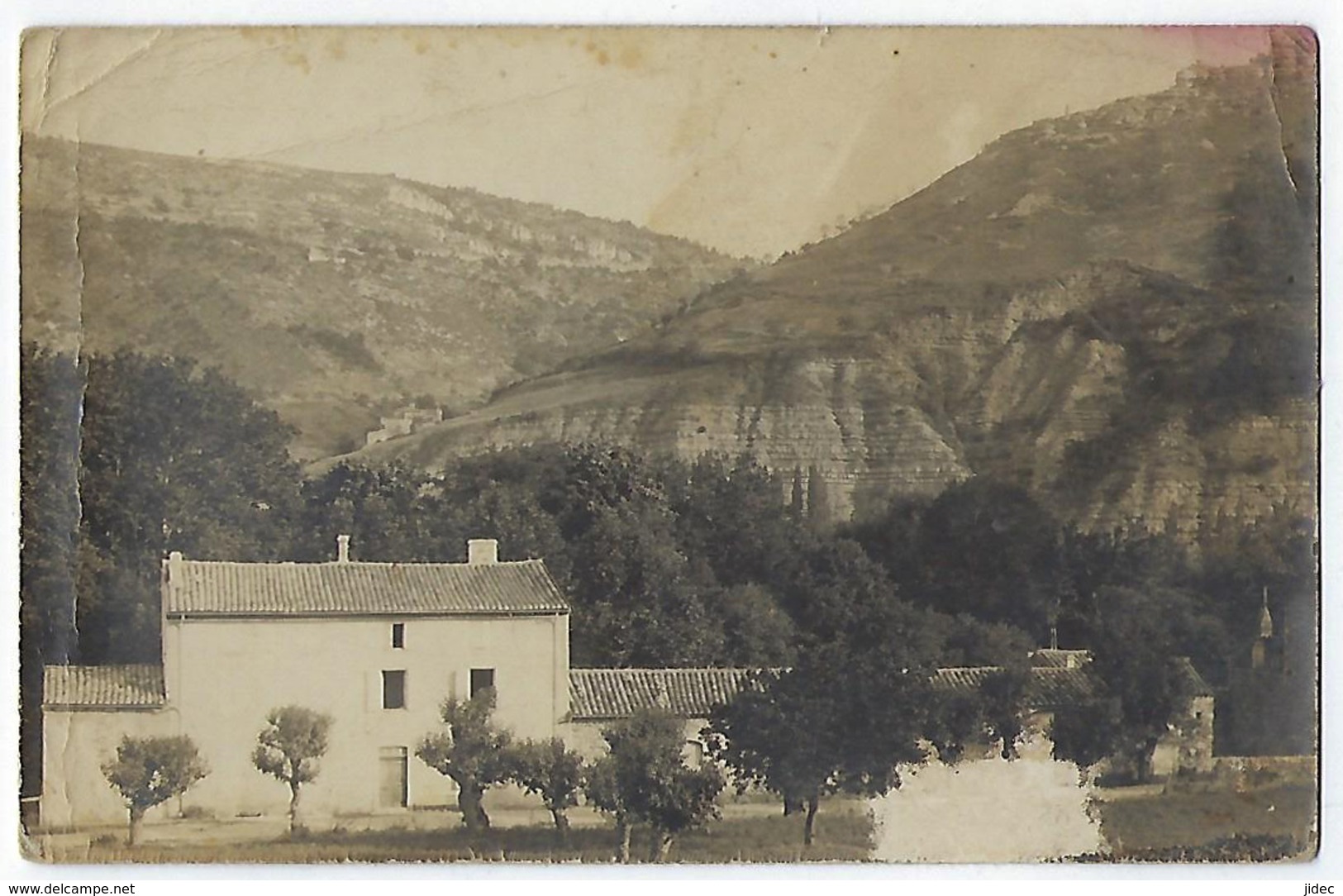 CPA carte photo Ardèche St Saint Péray Valence Privas Flaviac Boffres Saint Julien en St Alban Le Pouzin Loriol Livron