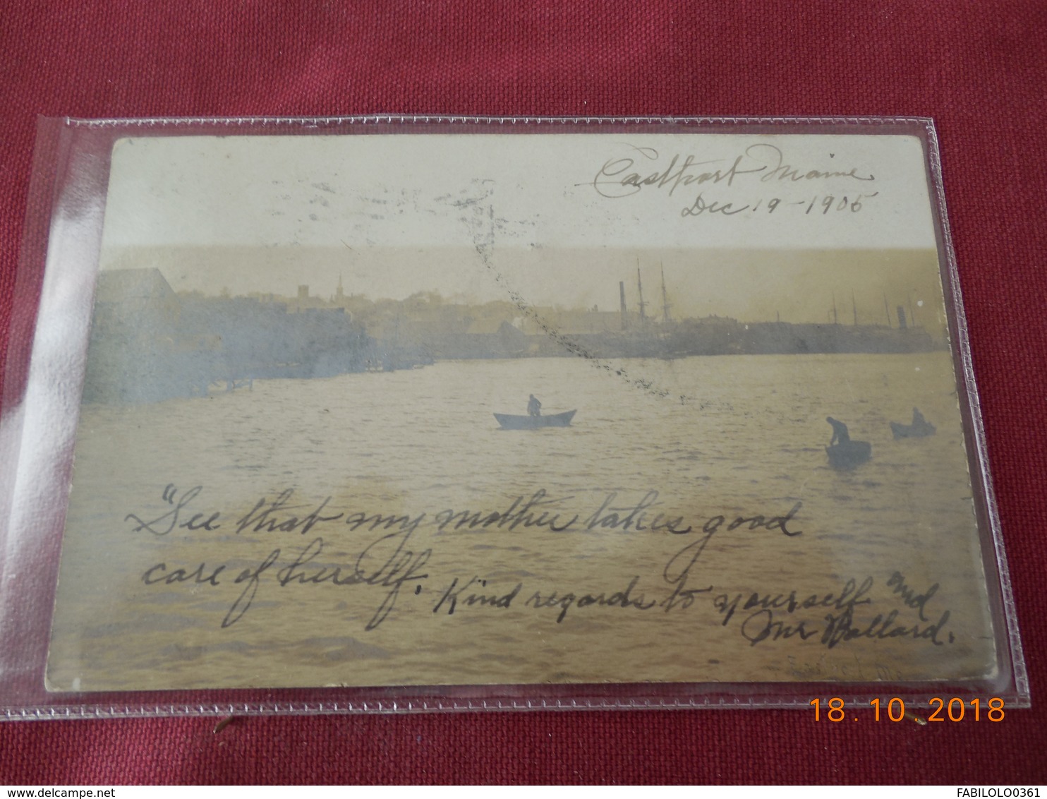 CPA - Carte-Photo - Maine - Eastport