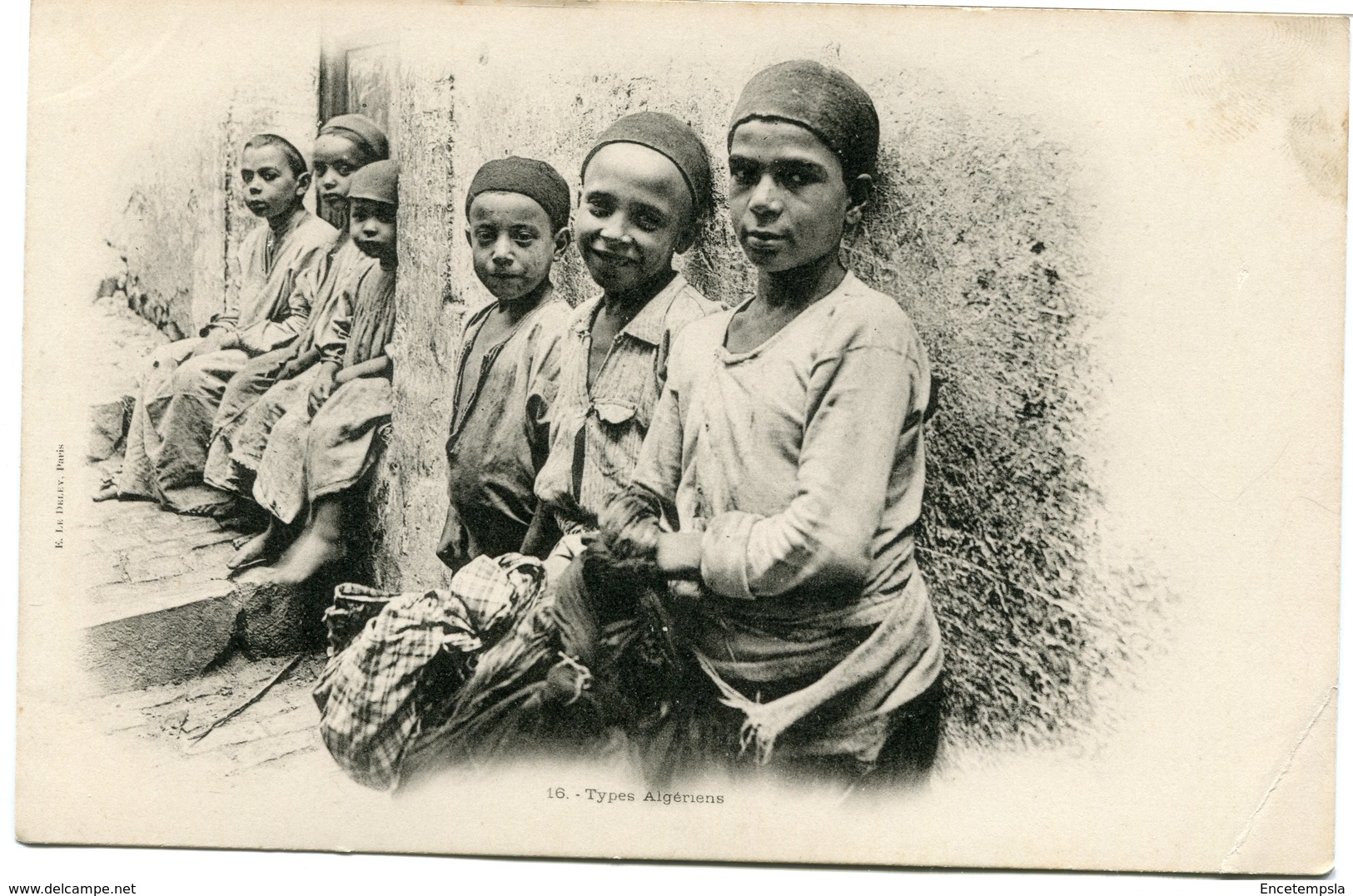 CPA - Carte postale - Algérie - Algériens - Enfants  (CPV802)