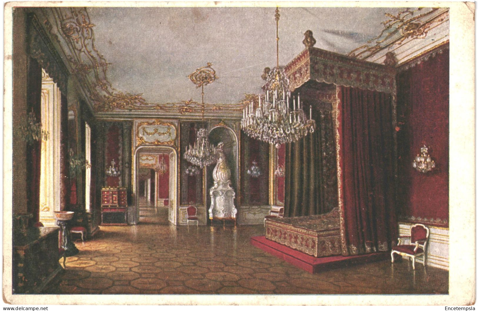 CPA  Carte Postale Autriche Vienne Château impérial  Chambre à coucher de l'Impératrice Marie Thérèse   VM68624