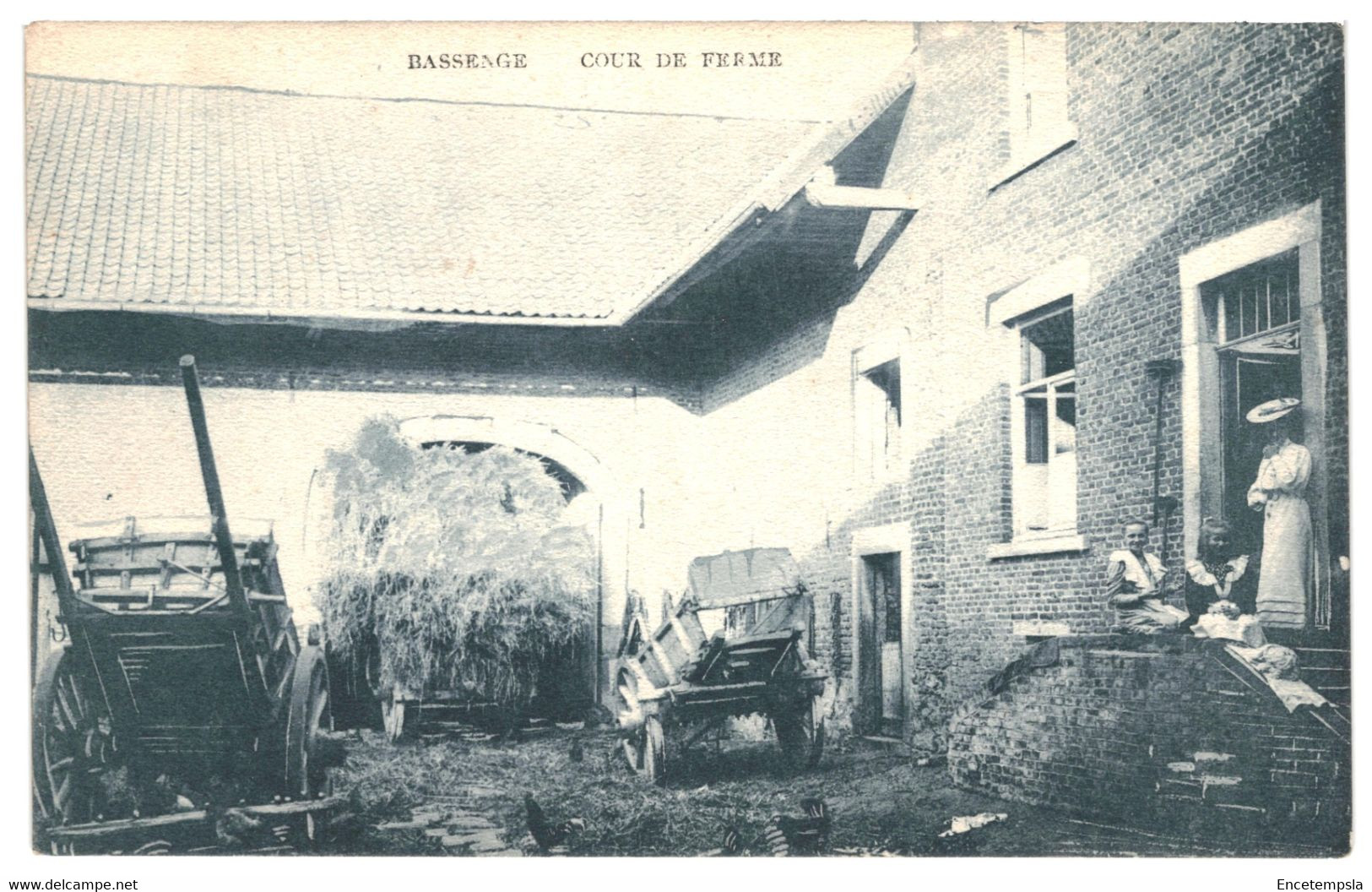 CPA - Carte Postale  Belgique -Bassenge  Cour de ferme VM40222