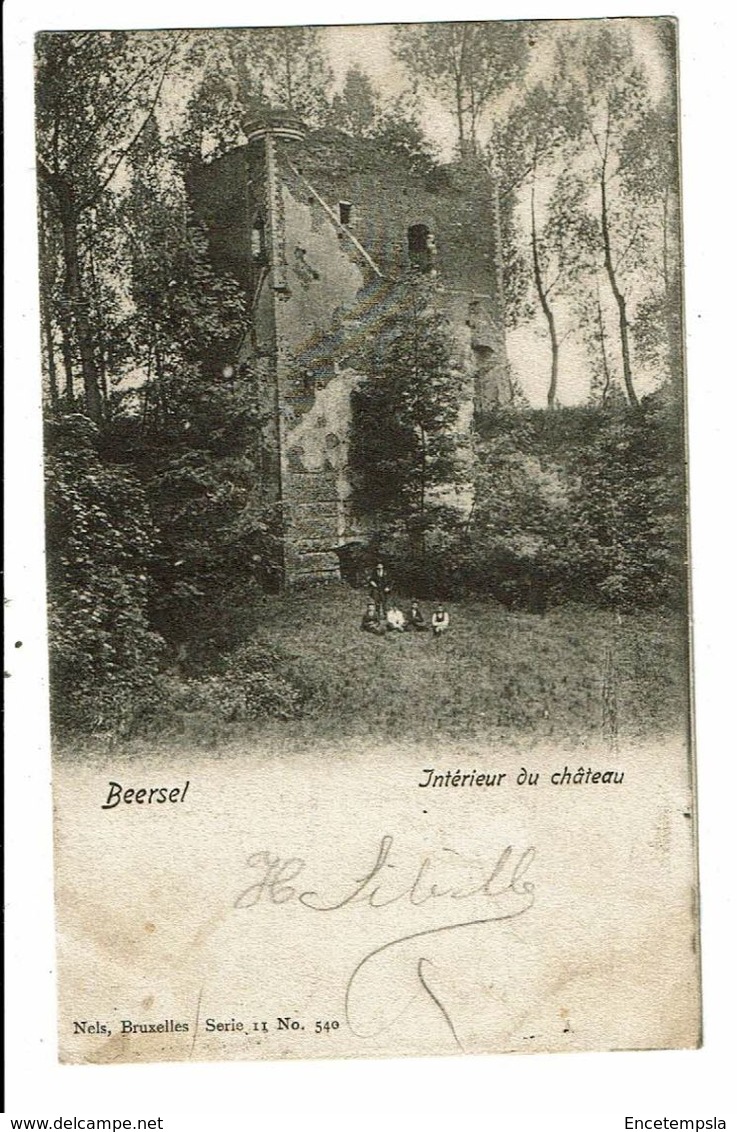 CPA-Carte Postale-Belgique-Beersel-Intérieur du Château -1904-VM20257